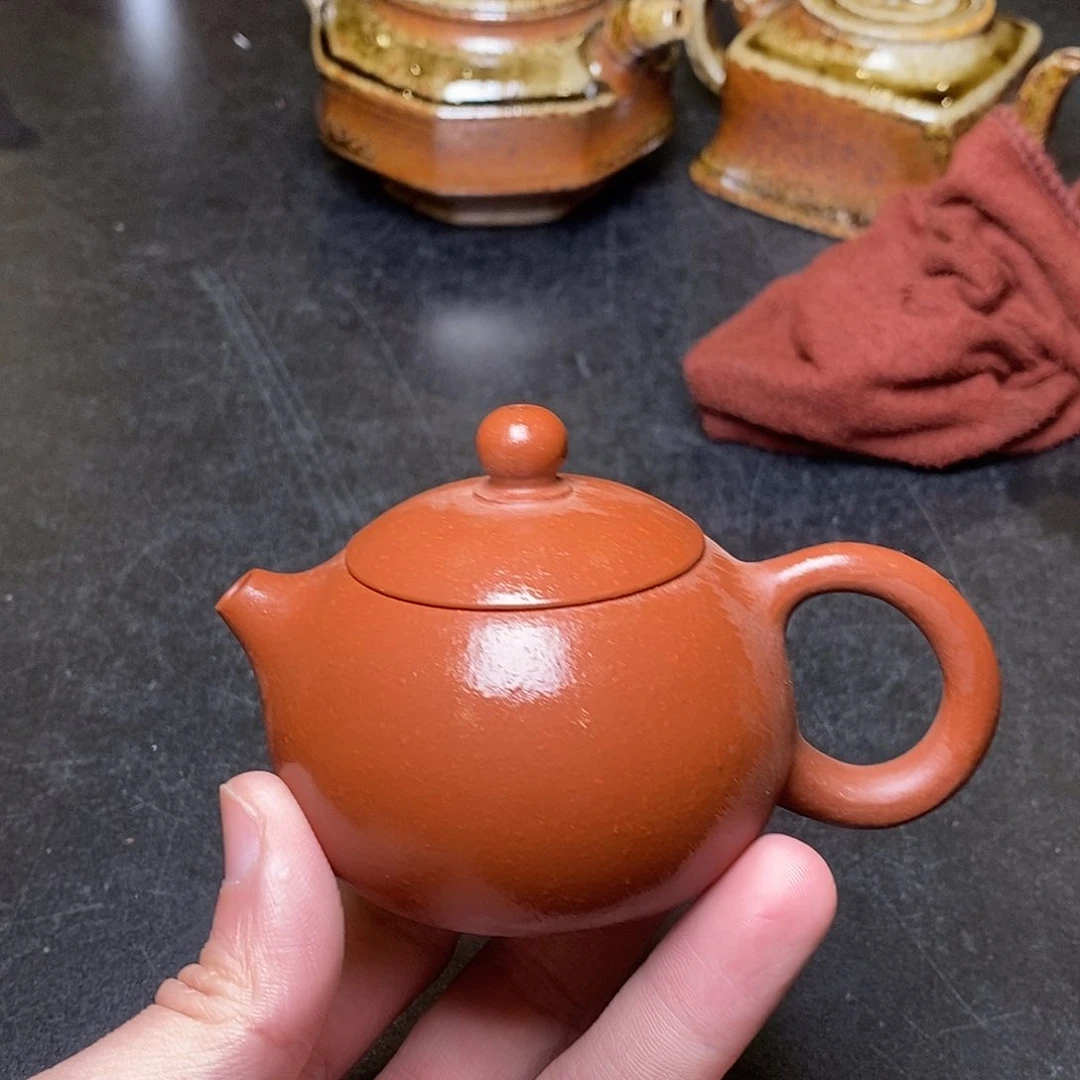 茶壶朱泥紫砂紫砂