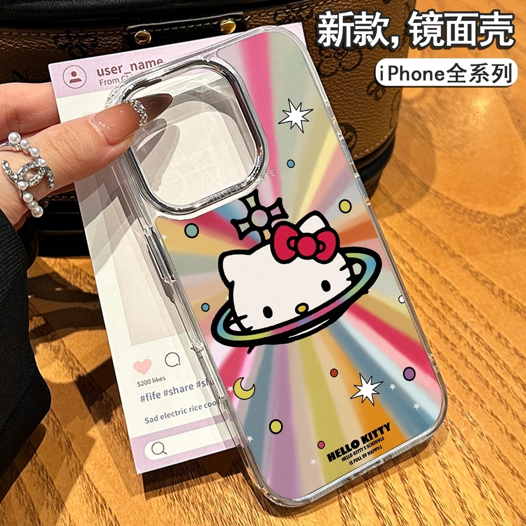 星球凯蒂适用苹果16promax手机壳iPhone15镜头全包14pro防摔13/12