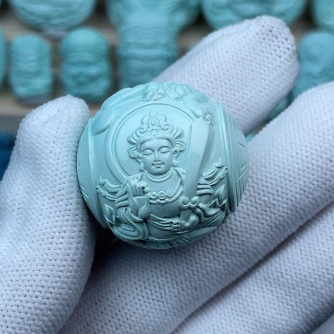 绿松石珠宝奇石未镶嵌卡27