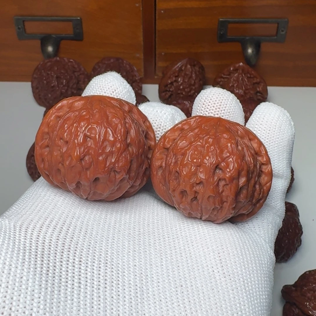 文玩核桃把件郭*生铁锤