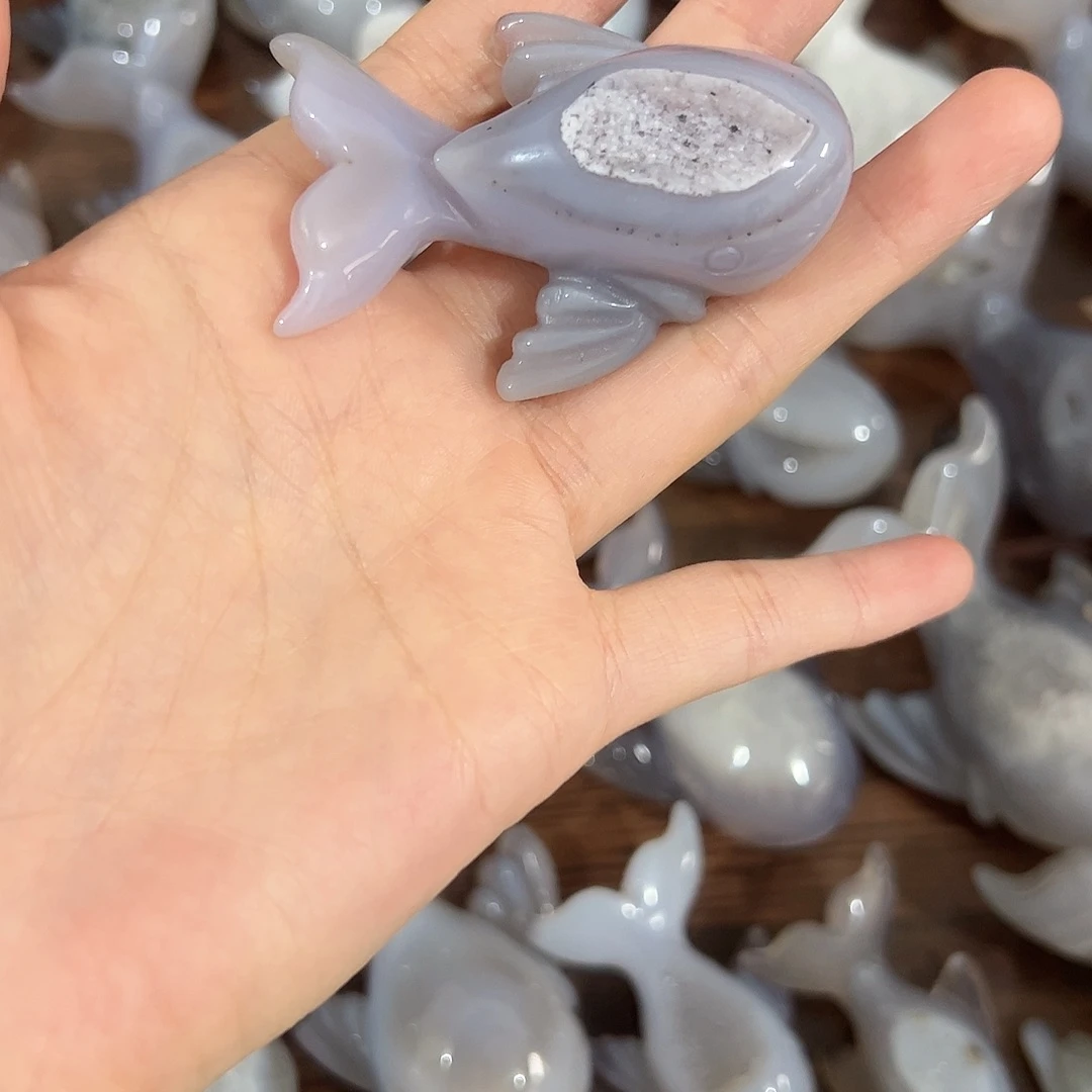 玛瑙/玉髓天然好运未镶嵌