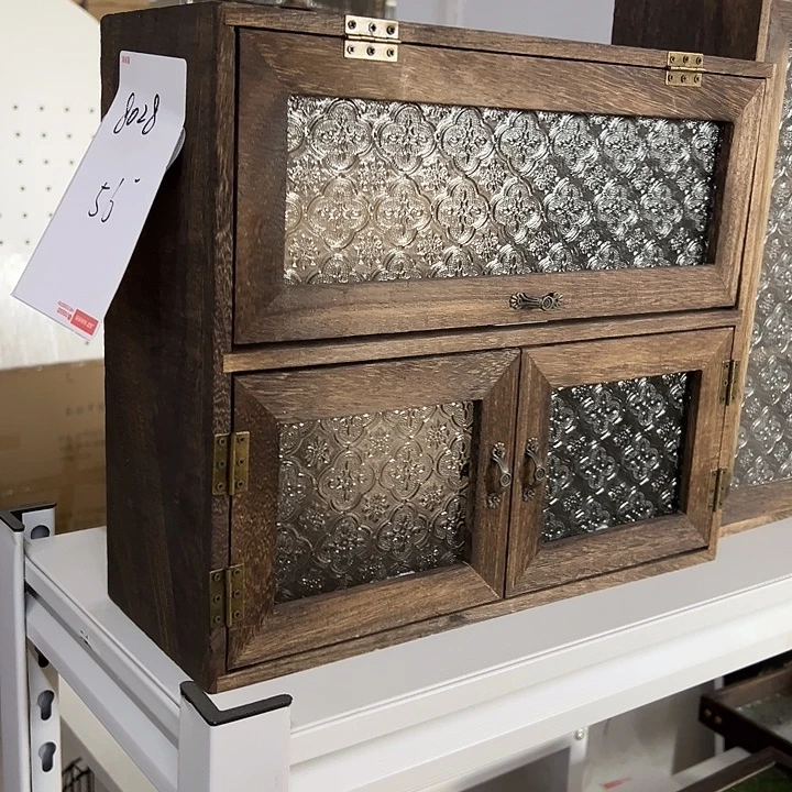 8028收纳柜实木清仓不退不换瑕疵