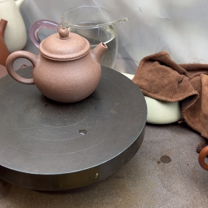 紫砂茶壶香灰降坡100c c