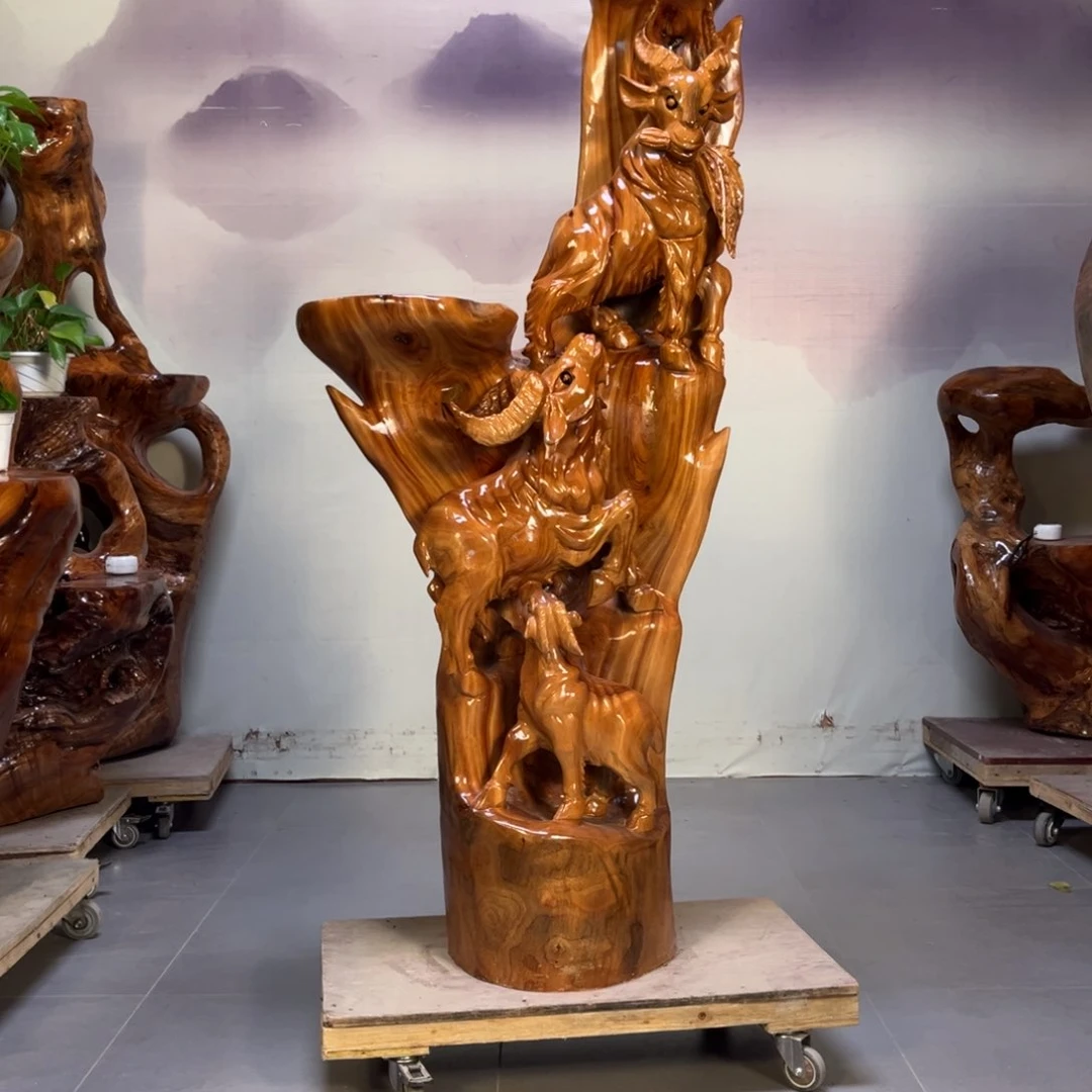 香樟木收*实木花架