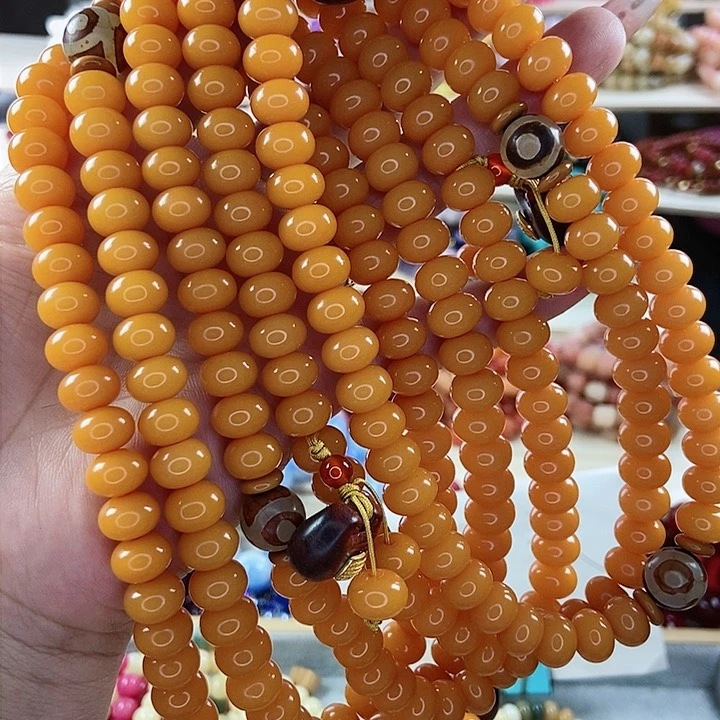 千眼菩提吊坠浅**黛菩提