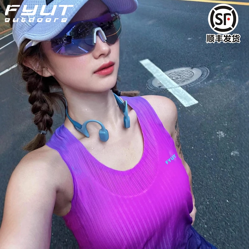 FYUT户外速干运动背心轻薄透气上衣2025夏季新款女健身跑步排汗衫