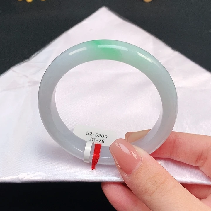 翡翠未镶嵌手镯缅甸天然A货翡翠