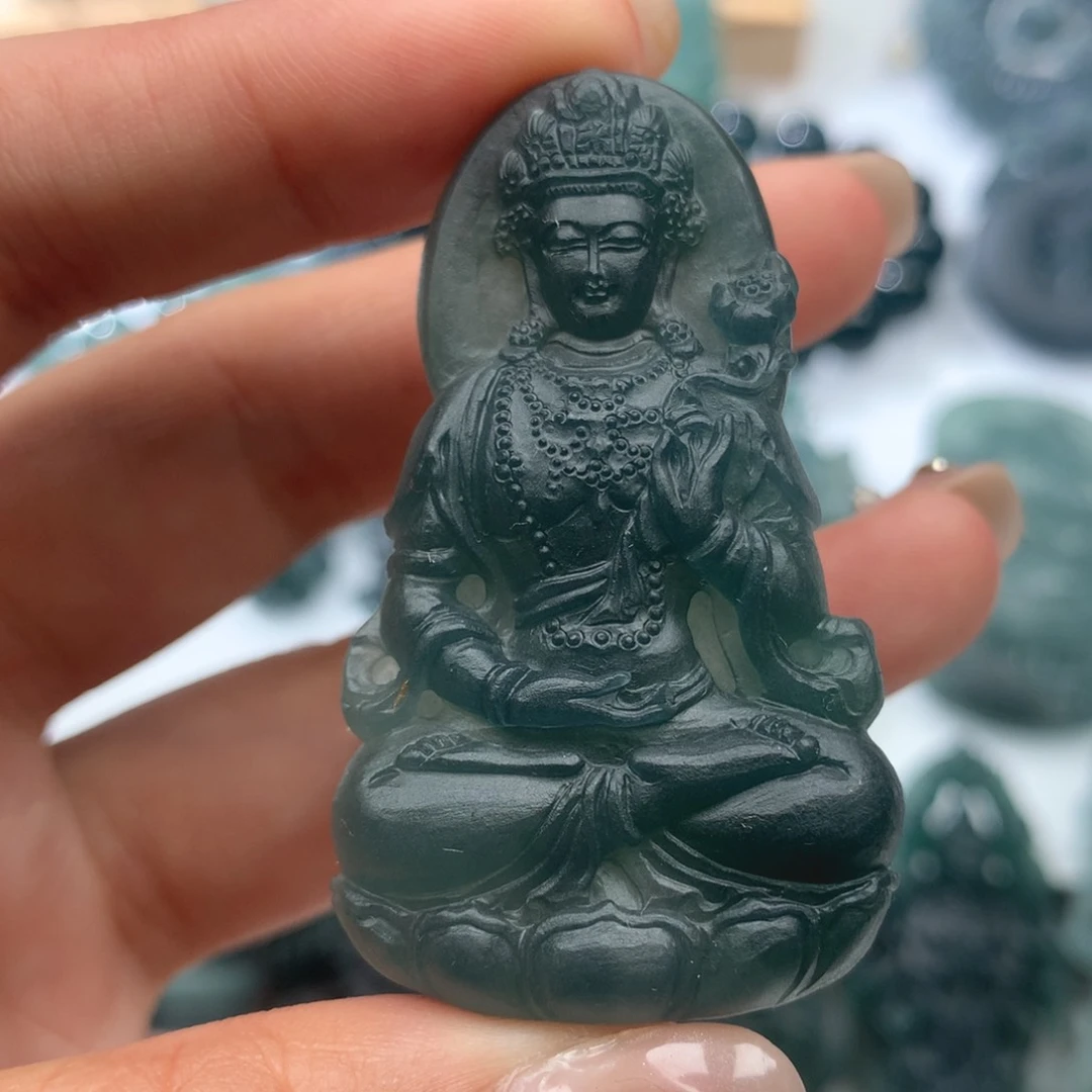 未镶嵌定制翡翠毛货不退不换