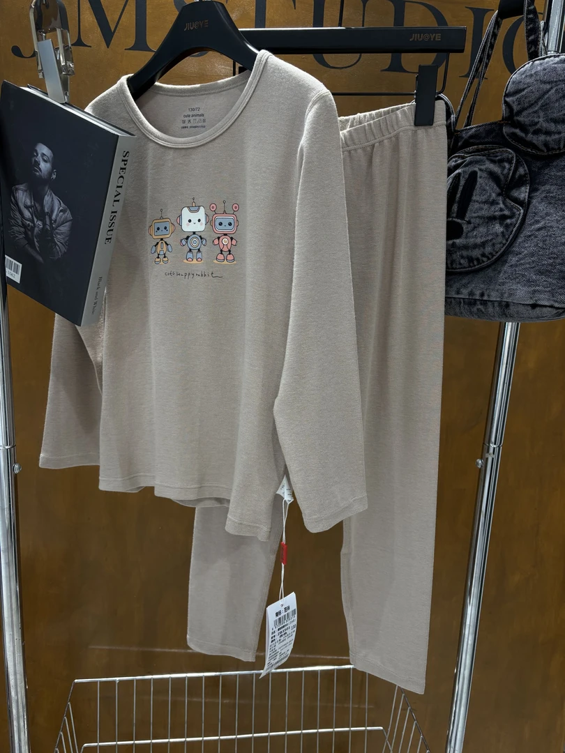 #3501   秋款家居服秋衣秋裤       【三小只】