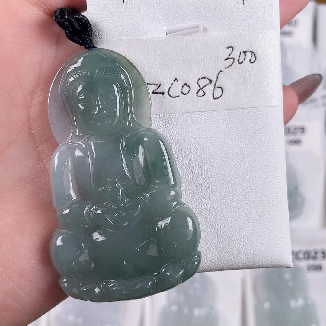 翡翠未镶嵌颈饰zc086