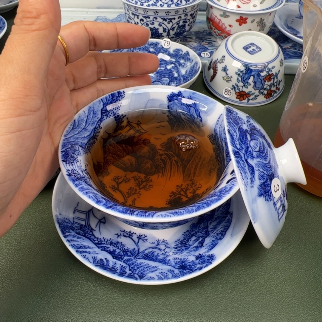 木木景德镇纯手工纯手绘茶具3