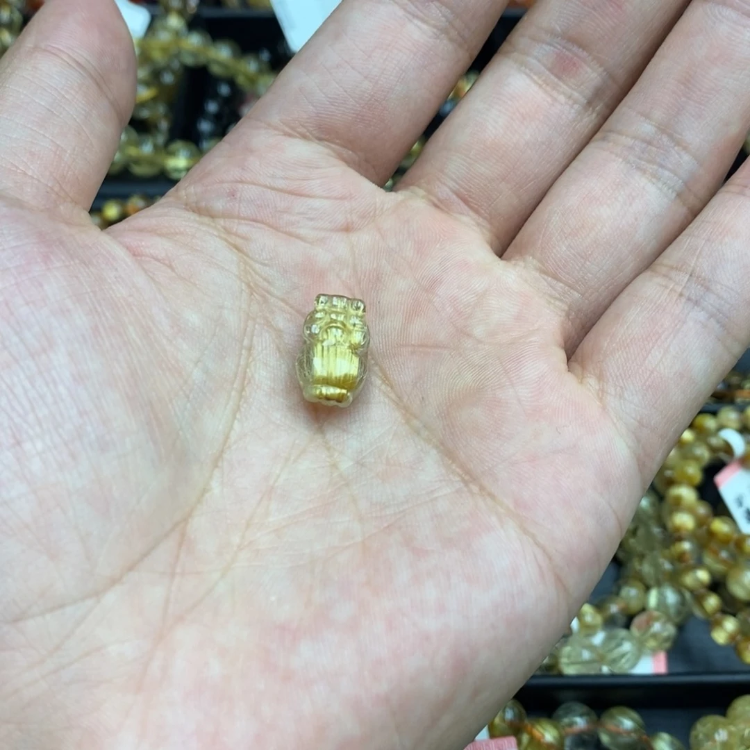 f***y发晶手串未镶嵌貔貅