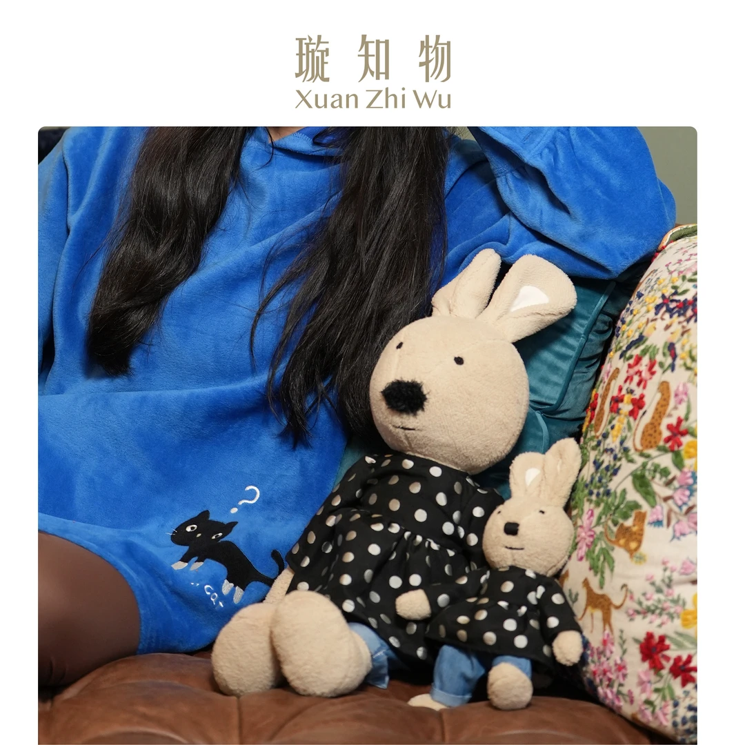 小兔兔公仔（单个） 可爱时尚潮流王璇原创设计