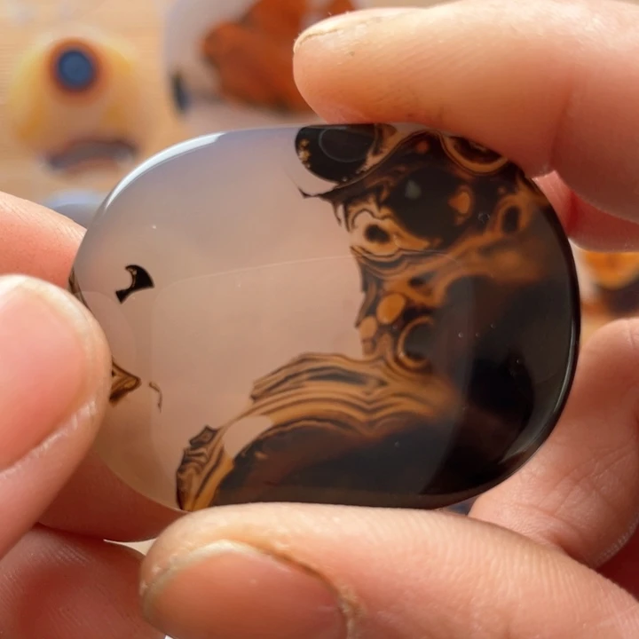 玛瑙/玉髓吊坠(不含链)未镶嵌