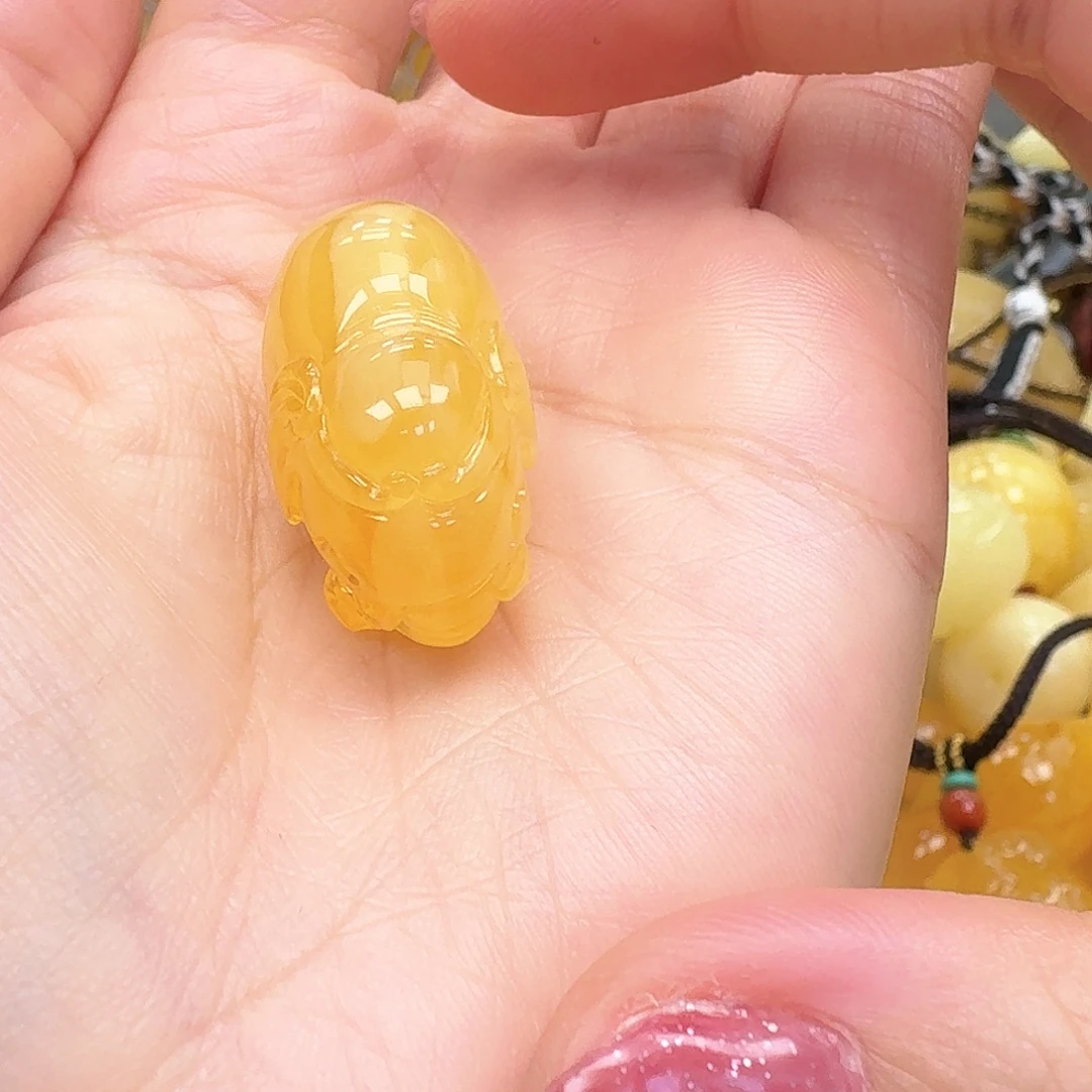 琥珀未镶嵌珠宝奇石