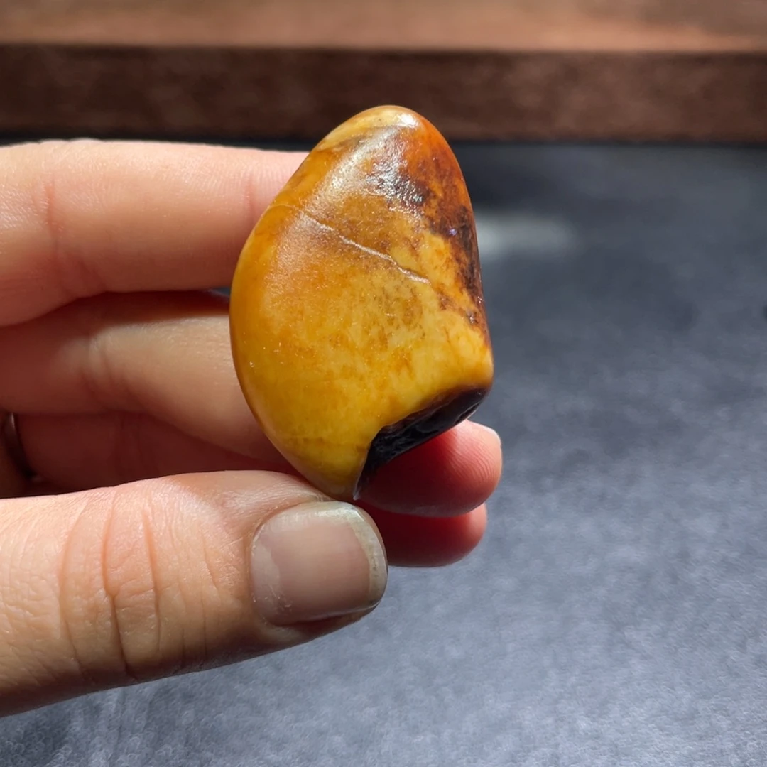 和田玉（子料）未镶嵌挂件24.7克