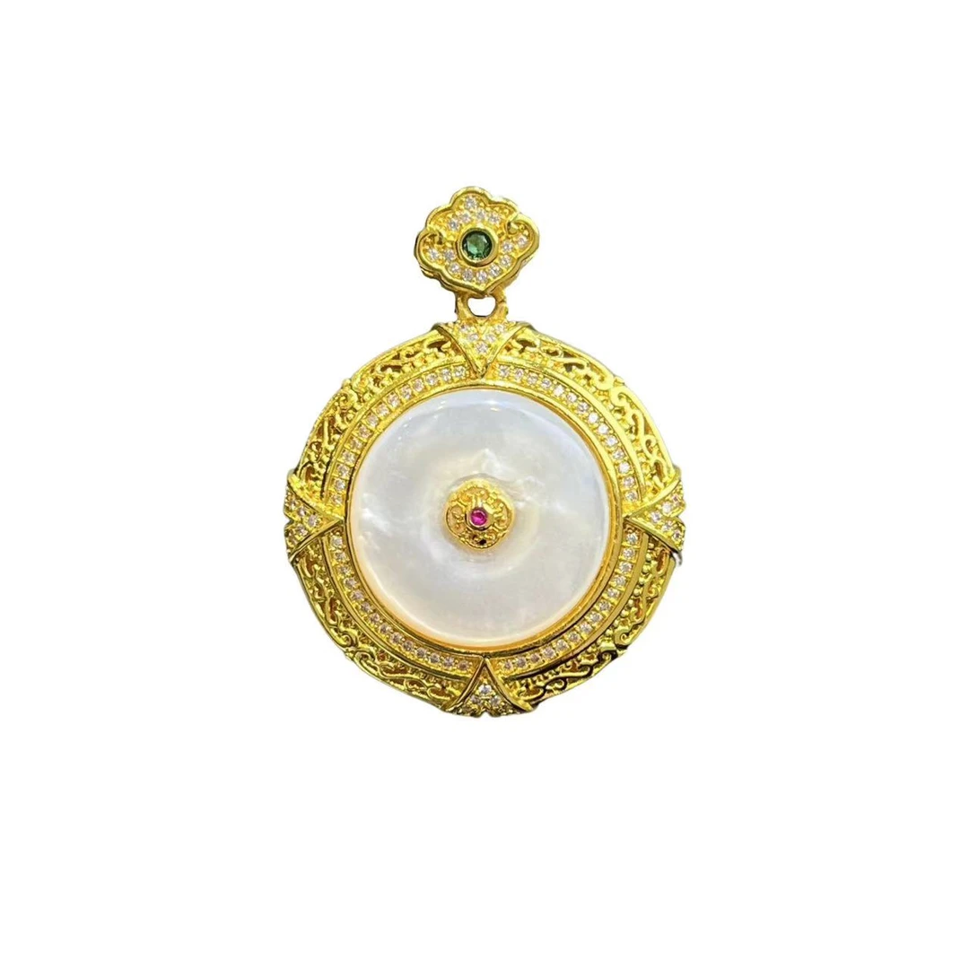 白贝母吊坠（不带链） A28-127