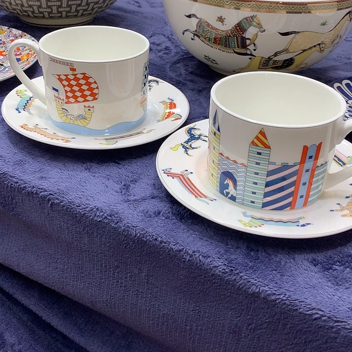 瓷片咖啡☕️！咖啡☕️！