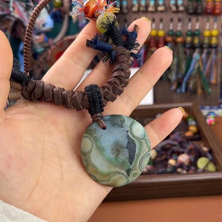 玛瑙/玉髓未镶嵌颈饰