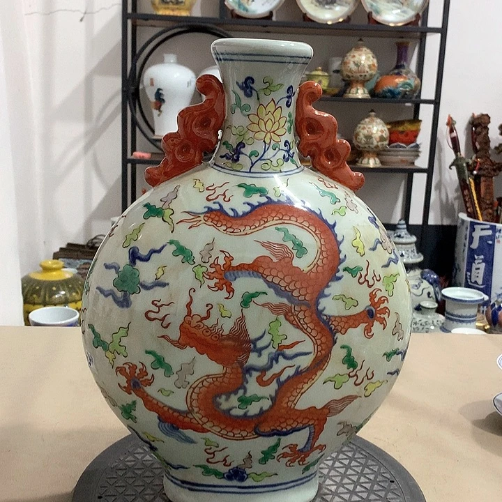 陶摆件博古架陶瓷摆件