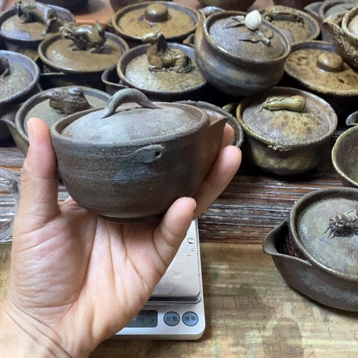醉***风全手工柴烧宝瓶宝瓶，