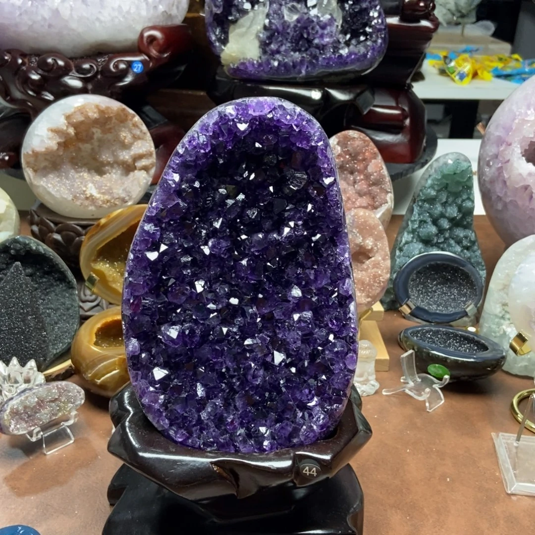 摆件未镶嵌紫晶水晶