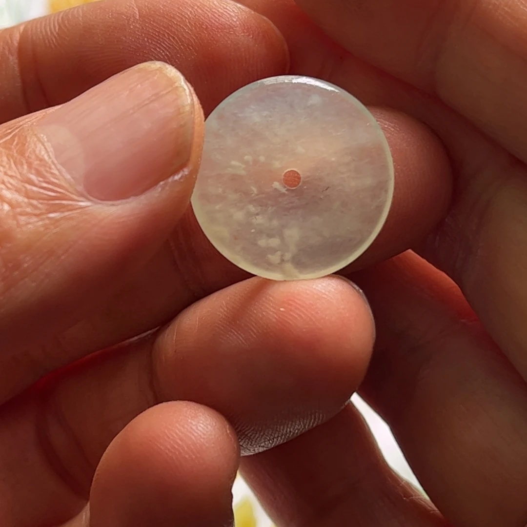 定制翡翠未镶嵌平安扣