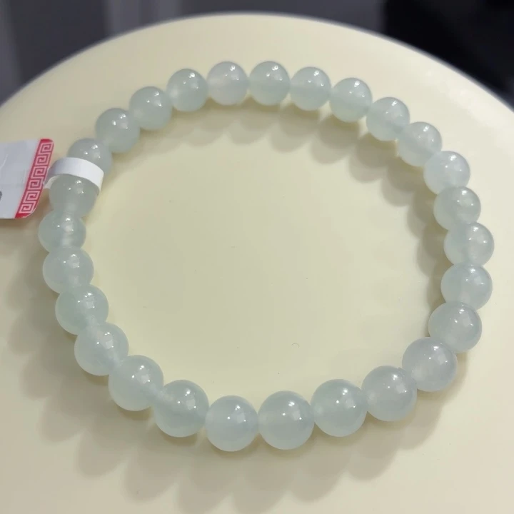 翡翠未镶嵌手链冰胶晴底卡7