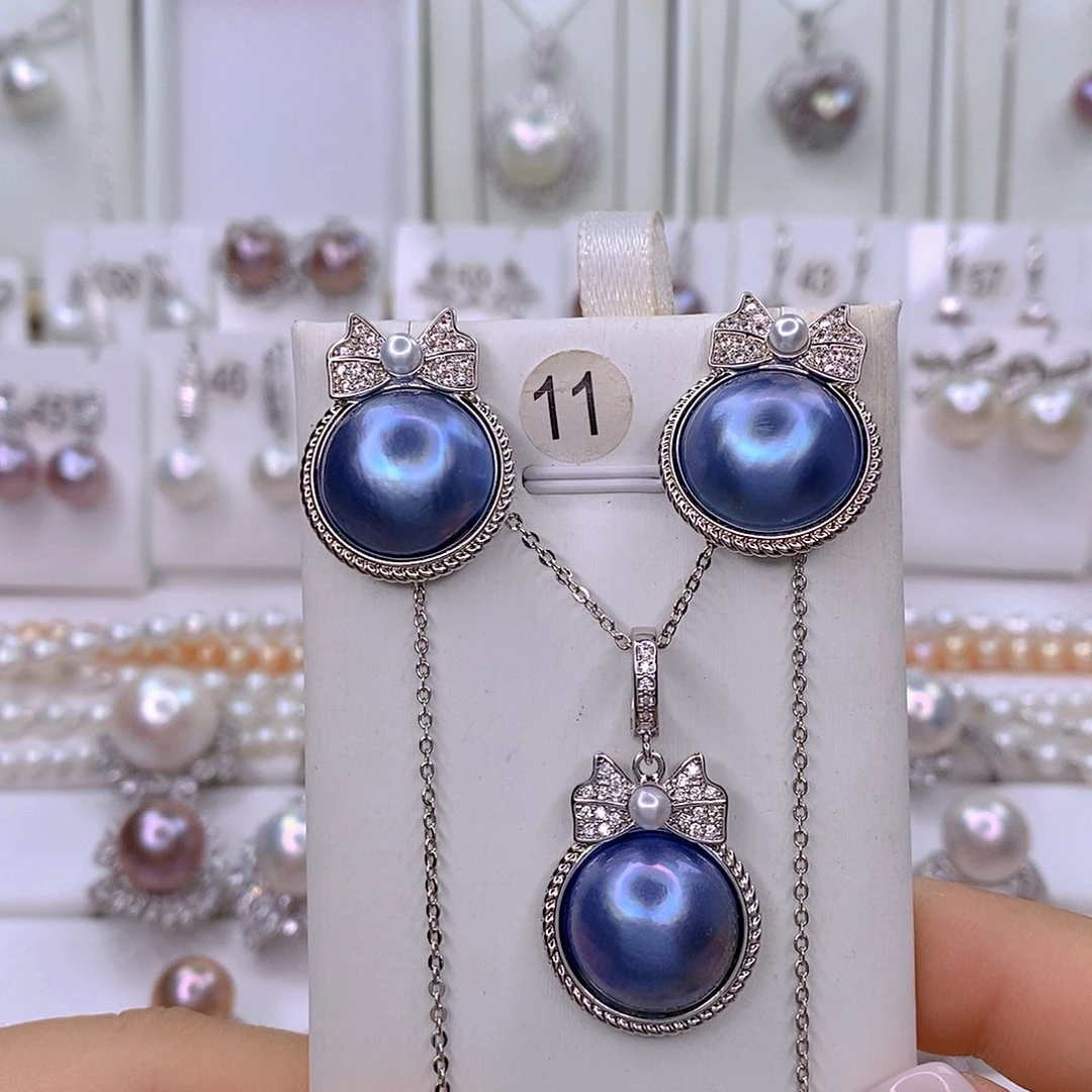 影***月淡水珍珠颈饰未镶嵌