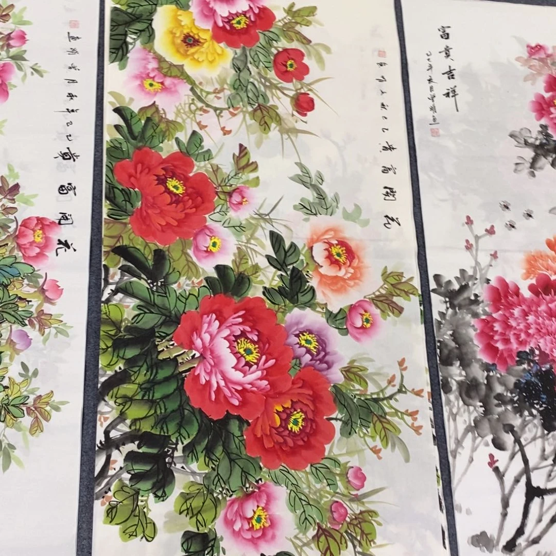 国画尺寸140✖️70精品四尺手绘画