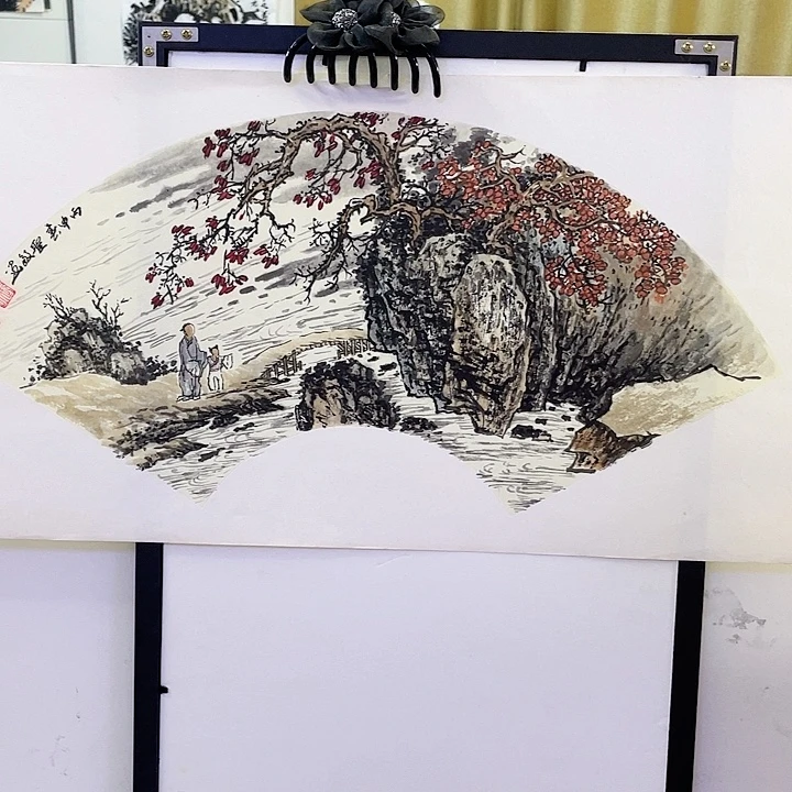 国画张圣敏先生纯手绘作品