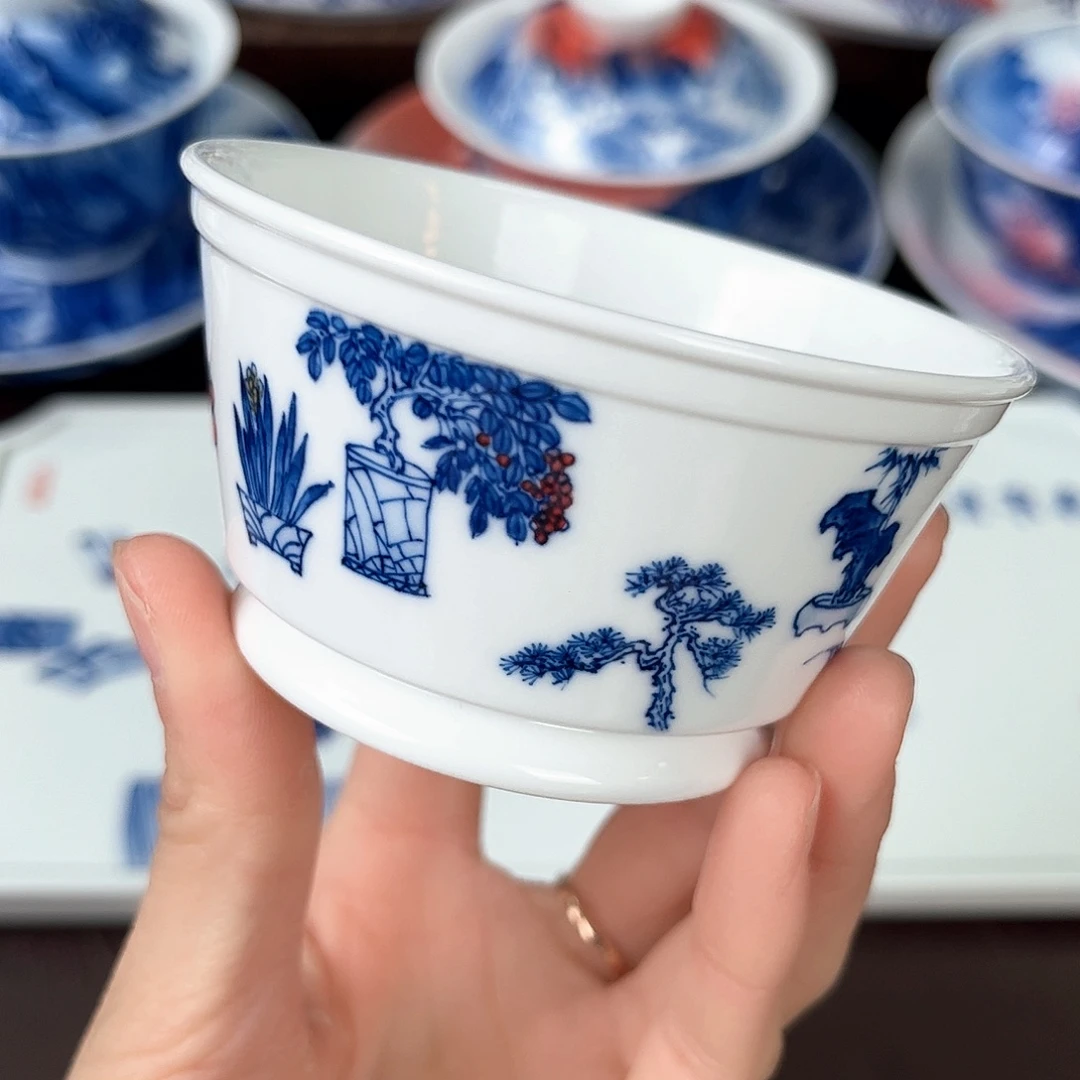 手绘高温瓷器瓷器