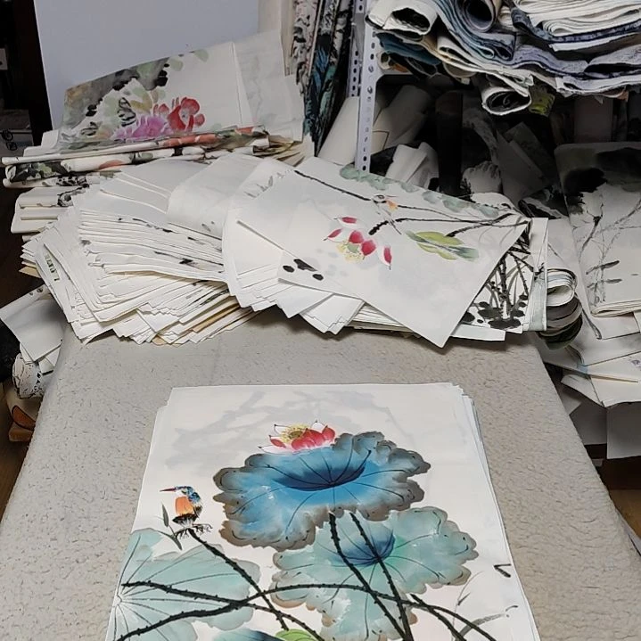 *****国画落款后台备注