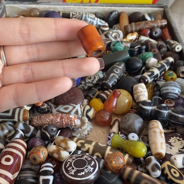 玛瑙/玉髓颈饰足银镀金镶嵌130