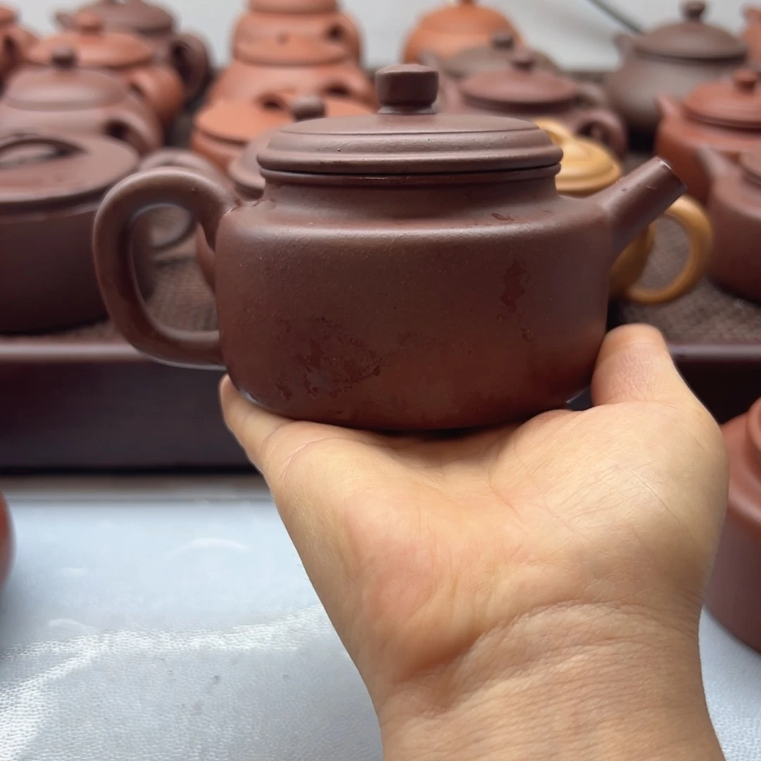 紫砂壶平底大得钟260cc