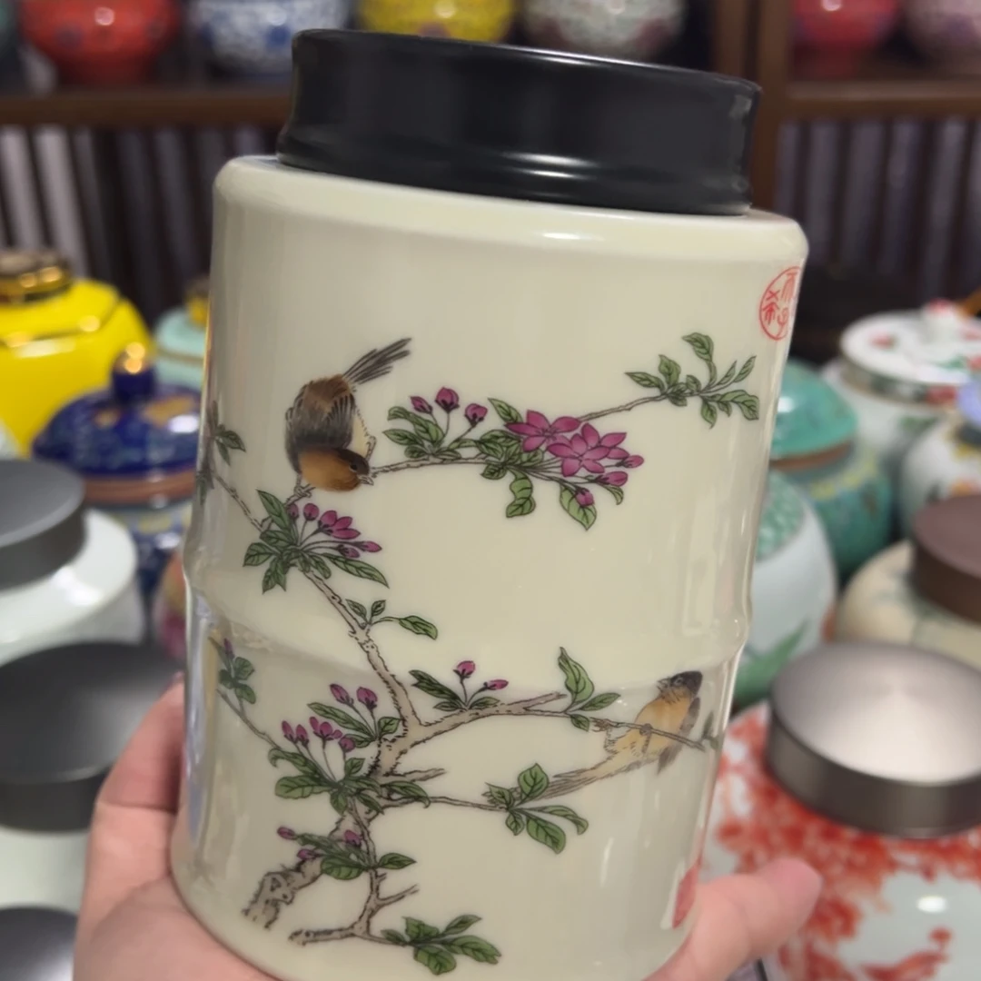 陶瓷茶叶罐密封罐