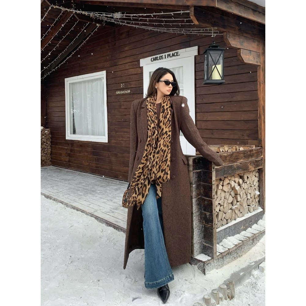 复古蓝微喇辣妹牛仔阔腿裤女新款显瘦加绒裤子99328