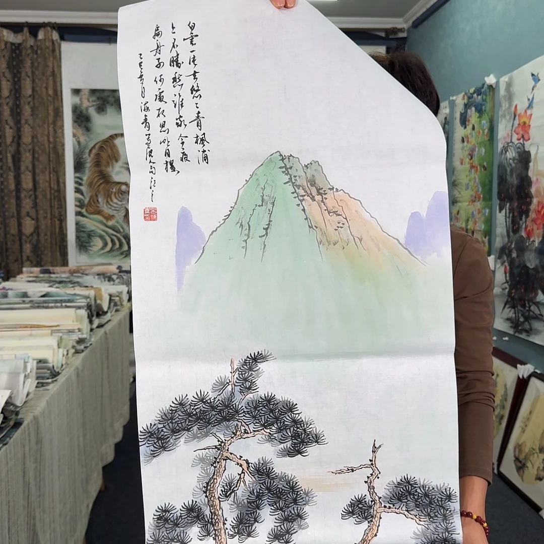 纯手绘的好看作品