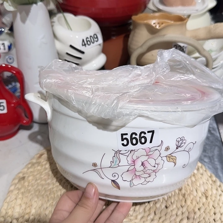 瓷片微瑕陶瓷满15包邮5667