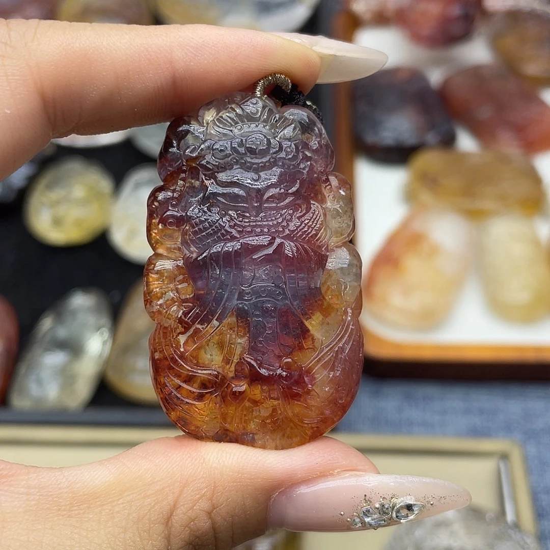 颈饰未镶嵌水晶天然