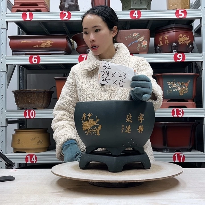 花盆紫砂紫砂花盆