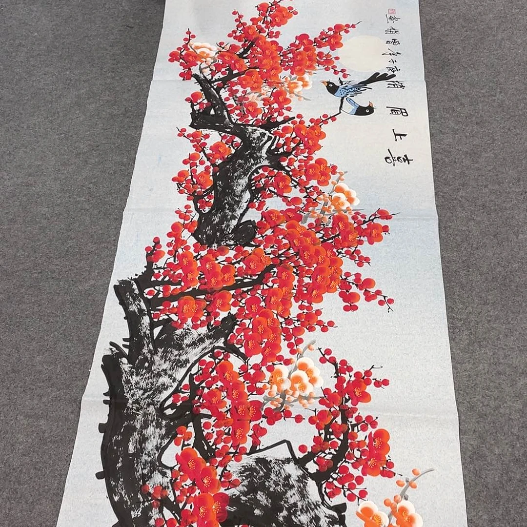 国画今天早上作品展示