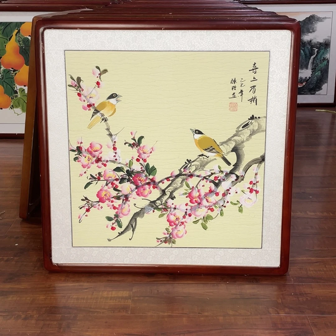 国画带框尺寸63*63厘米