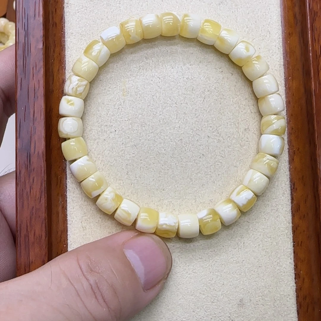 蜜蜡未镶嵌手串蜜蜡手串