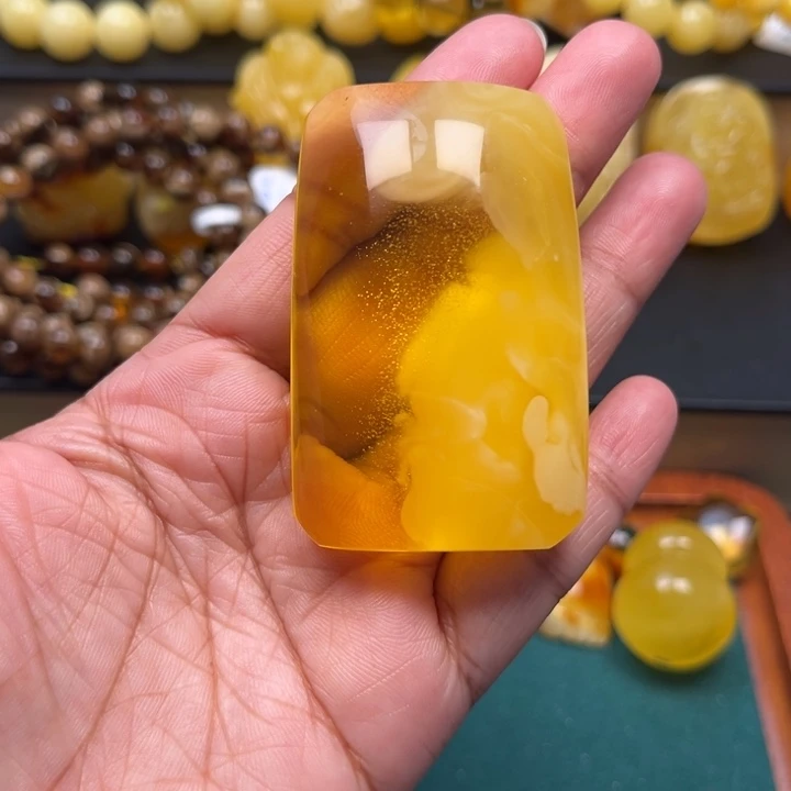 琥珀未镶嵌珠宝奇石M1号金沙一念之间