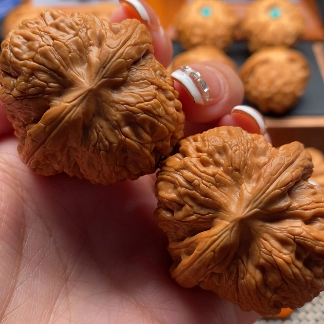 把件文玩核桃42尺平谷元宝