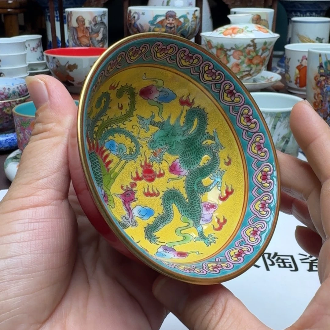 景德镇手工手绘展示
