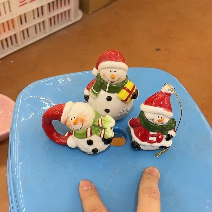 摆件芒**屋陶瓷微瑕完美慎拍