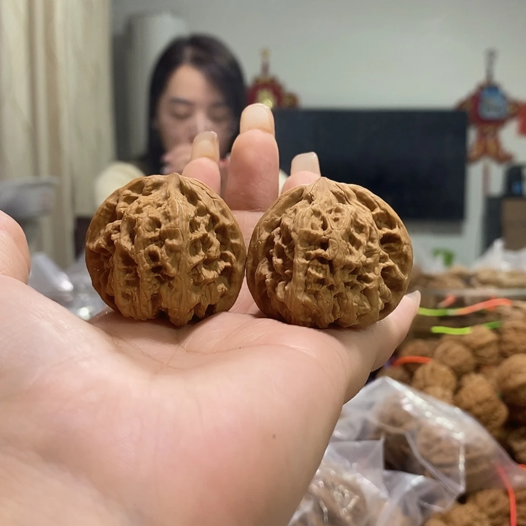 把件文玩核桃39野牛