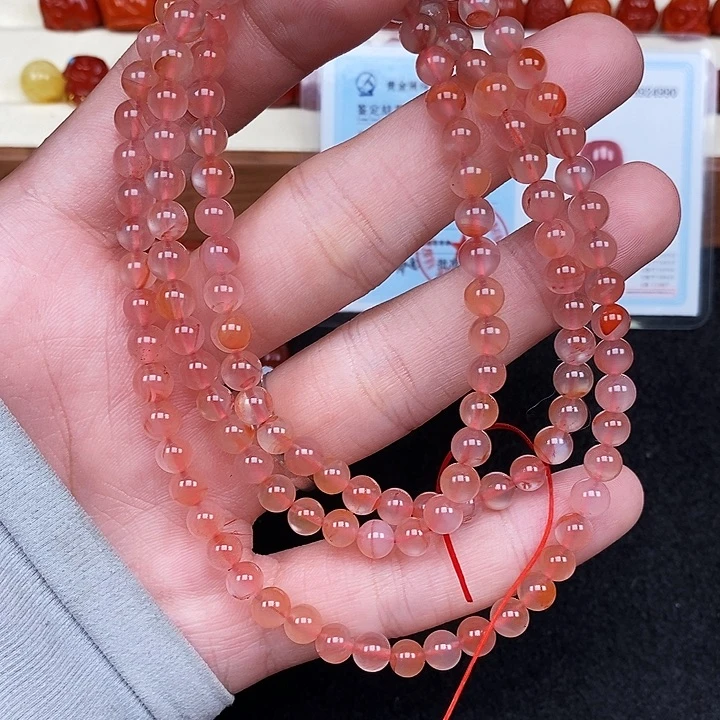 南红玛瑙未镶嵌手串